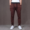 Fashion 2017 Indoor Men Big Pocket Elastic Drawstring Loose Joggers Pants Men  Harem Pants Man Track Men foot beam Sweatpants