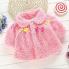 Fashion 2016 sweet cute baby girl clothes winter warm cloak girls cape and ponchoes