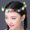Fashion 1Pc Girl Fashion Hot  Lovely Rose Flower Headband Hair Accessories Wedding Princess Garland