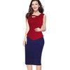 Fantaist Women Summer Sleeveless Button Flare Floral Print Elegant Business Party Formal Work Office Peplum Bodycon Pencil Dress Fantaist Women Summer Sleeveless Button Flare Floral Print Elegant Business Party Formal Work Office Peplum Bodycon Pencil Dress