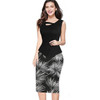 Fantaist Women Summer Sleeveless Button Flare Floral Print Elegant Business Party Formal Work Office Peplum Bodycon Pencil Dress Fantaist Women Summer Sleeveless Button Flare Floral Print Elegant Business Party Formal Work Office Peplum Bodycon Pencil Dress
