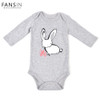 FANSIN Brand Rabbit Newborn Soft Cotton Baby Romper O-neck Costume Long Sleeve Girl Boy Rompers Baby Clothing Next baby Jumpsuit