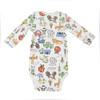 FANSIN Brand Newborn Baby Rompers Boys Girls Car Long Sleeves One-piece Clothing Airplane Baby Clothes Jumpsuit Children Costume