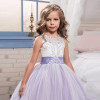 2017 Flower Girl Dresses Elegant Pageant Dresses Appliques Beaded Ball Gown First Communion Dresses for Girl Kids Evening Gown