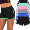 2017 Fast Drying Drawstring Women Shorts Casual Anti Emptied Cotton Contrast Elastic Waist Correndo Short Pants