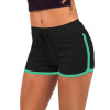 2017 Fast Drying Drawstring Women Shorts Casual Anti Emptied Cotton Contrast Elastic Waist Correndo Short Pants