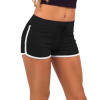 2017 Fast Drying Drawstring Women Shorts Casual Anti Emptied Cotton Contrast Elastic Waist Correndo Short Pants