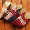 2017 Fashion Xmas Women Warm Soft Wool Christmas Snowflake Deer Long Thick Winter Socks Gift Hot Selling