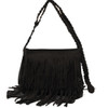 2017 Fashion Women's Suede Weave Tassel Shoulder Bag Messenger Bag Fringe Handbags LXX9