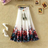 2017 Fashion Women Maxi Skirts Casual Elegant Saia Longa Chiffon Bohemian Vintage Summer Female Long Skirt Flower Ethnic Clothes 2017 Fashion Women Maxi Skirts Casual Elegant Saia Longa Chiffon Bohemian Vintage Summer Female Long Skirt Flower Ethnic Clothes