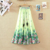 2017 Fashion Women Maxi Skirts Casual Elegant Saia Longa Chiffon Bohemian Vintage Summer Female Long Skirt Flower Ethnic Clothes 2017 Fashion Women Maxi Skirts Casual Elegant Saia Longa Chiffon Bohemian Vintage Summer Female Long Skirt Flower Ethnic Clothes