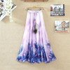 2017 Fashion Women Maxi Skirts Casual Elegant Saia Longa Chiffon Bohemian Vintage Summer Female Long Skirt Flower Ethnic Clothes 2017 Fashion Women Maxi Skirts Casual Elegant Saia Longa Chiffon Bohemian Vintage Summer Female Long Skirt Flower Ethnic Clothes