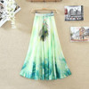 2017 Fashion Women Maxi Skirts Casual Elegant Saia Longa Chiffon Bohemian Vintage Summer Female Long Skirt Flower Ethnic Clothes 2017 Fashion Women Maxi Skirts Casual Elegant Saia Longa Chiffon Bohemian Vintage Summer Female Long Skirt Flower Ethnic Clothes