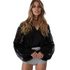 2017 Fashion Women Ladies Lantern Long Sleeve Loose Blouse Summer V Neck Casual Shirt 2017 Fashion Women Ladies Lantern Long Sleeve Loose Blouse Summer V Neck Casual Shirt