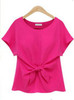 2017 fashion women kimono Bowknot blouses O-neck short sleeve shirts chiffon casual vintage tops plus size 4XL blusas blouse new