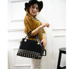 2017 Fashion Women Handbags Nubuck Leather Brand Rivet Bag Lady Hand Bag Women Messenger Bag Female Crossbody Shoulder bag Bolsa