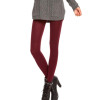 2017 Fashion Women Fleece Velvet Winter Warm Knitted Thick Slim Fitness Elastic Tight Pants -MX8