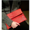 2017 Fashion Women Day Clutches Bags Serpentine Leather Messenger Crossbody Bags Ladies Evening Party Bags Designer Handbags