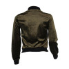2017 Fashion Women Bomber jacket Full sleeve Short style Coat bts jaqueta feminina Solid Army green Silver Red casaco feminino