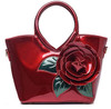 Messenger Bag for Women Famous Brand Designer Women's Handbag Vintage Flower Patent Leather Luxury Bags for Women Bolsa Feminina