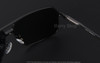 MERRYSTORE Men Brand Ultralight Gold Frame Polar Sunglasses Fashion Driving Polarized Glasses Aluminum Alloy Sunglasses