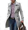 Mens Trench Coat 2017 New Fashion Designer Men Long Coat Windbreaker Autumn Winter Double-breasted Slim Trench Coat Men Overcoat