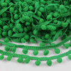 FENGRISE Lace Fabric 5 yard 1cm Sewing Accessories Pompom Trim Pom Pom Decoration Tassel Ball Fringe Ribbon DIY Material Apparel