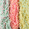 FENGRISE Lace Fabric 5 yard 1cm Sewing Accessories Pompom Trim Pom Pom Decoration Tassel Ball Fringe Ribbon DIY Material Apparel