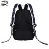 FengDong waterproof fabric school bags for girls cute butterfly decoration usb backpack laptop bag 15.6 schoolbag girl book bag