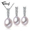 FENASY Trendy natural pearl Necklace Set women natural pearl Jewelry Chain Necklace Bracelet African Jewelry Sets aliexpress