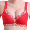Female Underwear small breast Push Up Bra minimizer deep vs 5cm thick Padded brassiere lace bras for women pushup bra  intimates