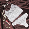 Female underwear set lade bra and Panty Set Women High-end sexy T-pants romantic temptation lace bra set young Female underwear set lade bra and Panty Set Women High-end sexy T-pants romantic temptation lace bra set young