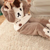 Female Sleepwear Bear/ Girl/ Coral Fleece Pajama Winter Pajama Women Flannel Animal Pajama Sets Female Sleepwear Bear/ Girl/ Coral Fleece Pajama Winter Pajama Women Flannel Animal Pajama Sets