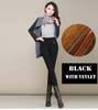 Female Oversized Trousers for work office Autumn Winter plus size velvet Trousers warm Elastic Pencil Pants Elastic Waist Pants
