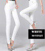 Female Oversized Trousers for work office Autumn Winter plus size velvet Trousers warm Elastic Pencil Pants Elastic Waist Pants