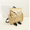 Female Owl Backpack Women Shoulder Bag Girls Black PU Leather School Bags Backpacks Women Backpack