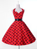 2017 new style Summer Womens Plus size 50s 60s Retro robe Vintage Rockabilly Party Cocktail Dresses Polka Dots Pin up clothing 2017 new style Summer Womens Plus size 50s 60s Retro robe Vintage Rockabilly Party Cocktail Dresses Polka Dots Pin up clothing