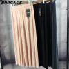 2017 New Spring Summer Womens Fashion Thin Chiffon Wide Leg Pants Pleated Elastic High Waist Cropped Trousers Casual Loose Pants 2017 New Spring Summer Womens Fashion Thin Chiffon Wide Leg Pants Pleated Elastic High Waist Cropped Trousers Casual Loose Pants