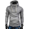 2017 New Spring Autumn Hoodies Men Fashion Brand Pullover Solid Color Turtleneck Sportswear Sweatshirt Men'S Tracksuits Moleton