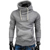 2017 New Spring Autumn Hoodies Men Fashion Brand Pullover Solid Color Turtleneck Sportswear Sweatshirt Men'S Tracksuits Moleton
