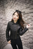 2017 New Spring Autumn Faux Soft Leather Jackets Women Short Slim PU Jacket Female Casual Motorcycle Leather Coat Outwear