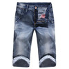 2017 summer Casual wash Mens Jeans Shorts Plus Size Stretch Thin slim fit Denim Jeans Short for Men jean Pants