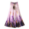 2017 Summer Bohemian Long Skirt Chiffon Vintage Faldas Largas Elegant Print Saia Longa Ladies Casual Maxi Skirts Women Clothes 2017 Summer Bohemian Long Skirt Chiffon Vintage Faldas Largas Elegant Print Saia Longa Ladies Casual Maxi Skirts Women Clothes