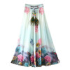 2017 Summer Bohemian Long Skirt Chiffon Vintage Faldas Largas Elegant Print Saia Longa Ladies Casual Maxi Skirts Women Clothes 2017 Summer Bohemian Long Skirt Chiffon Vintage Faldas Largas Elegant Print Saia Longa Ladies Casual Maxi Skirts Women Clothes