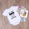 2017 Summer Batman Baby Romper Newborn Baby Boy Girl Clothes Short Sleeve Cotton Outfits Toddler Kids Jumpsuit Rompers 0-24M