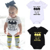 2017 Summer Batman Baby Romper Newborn Baby Boy Girl Clothes Short Sleeve Cotton Outfits Toddler Kids Jumpsuit Rompers 0-24M
