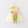 2017 Summer Baby Girl Dress Newborn Cotton Princess Dress Baby Girl Clothes GD-443 Wedding Baby Girl Party Dress Kids Clothes