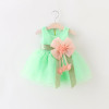 2017 Summer Baby Girl Dress Newborn Cotton Princess Dress Baby Girl Clothes GD-443 Wedding Baby Girl Party Dress Kids Clothes