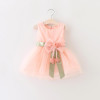 2017 Summer Baby Girl Dress Newborn Cotton Princess Dress Baby Girl Clothes GD-443 Wedding Baby Girl Party Dress Kids Clothes