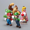 Free Shipping Super Mario Bros Peach Toad Mario Luigi Yoshi Donkey Kong PVC Action Figure Toys Dolls 6pcs/set New in Box SMFG218 Free Shipping Super Mario Bros Peach Toad Mario Luigi Yoshi Donkey Kong PVC Action Figure Toys Dolls 6pcs/set New in Box SMFG218